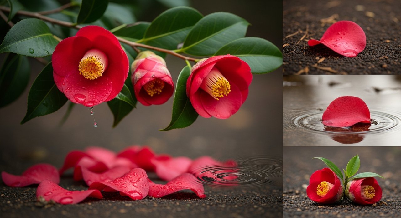 동백꽃이 떨어지는 모습이 꽃말에 영향을 준 이유 5가지 미스터리