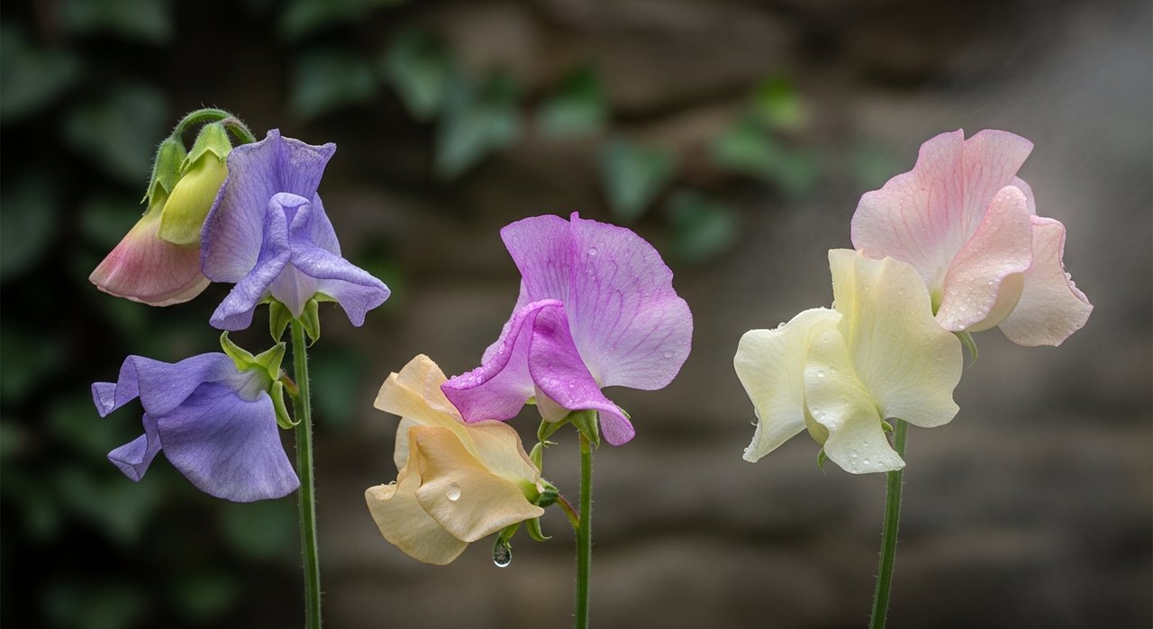 스위트피가 이별의 꽃이 된 영국 전통 이야기: 3가지 숨겨진 슬픈 비밀