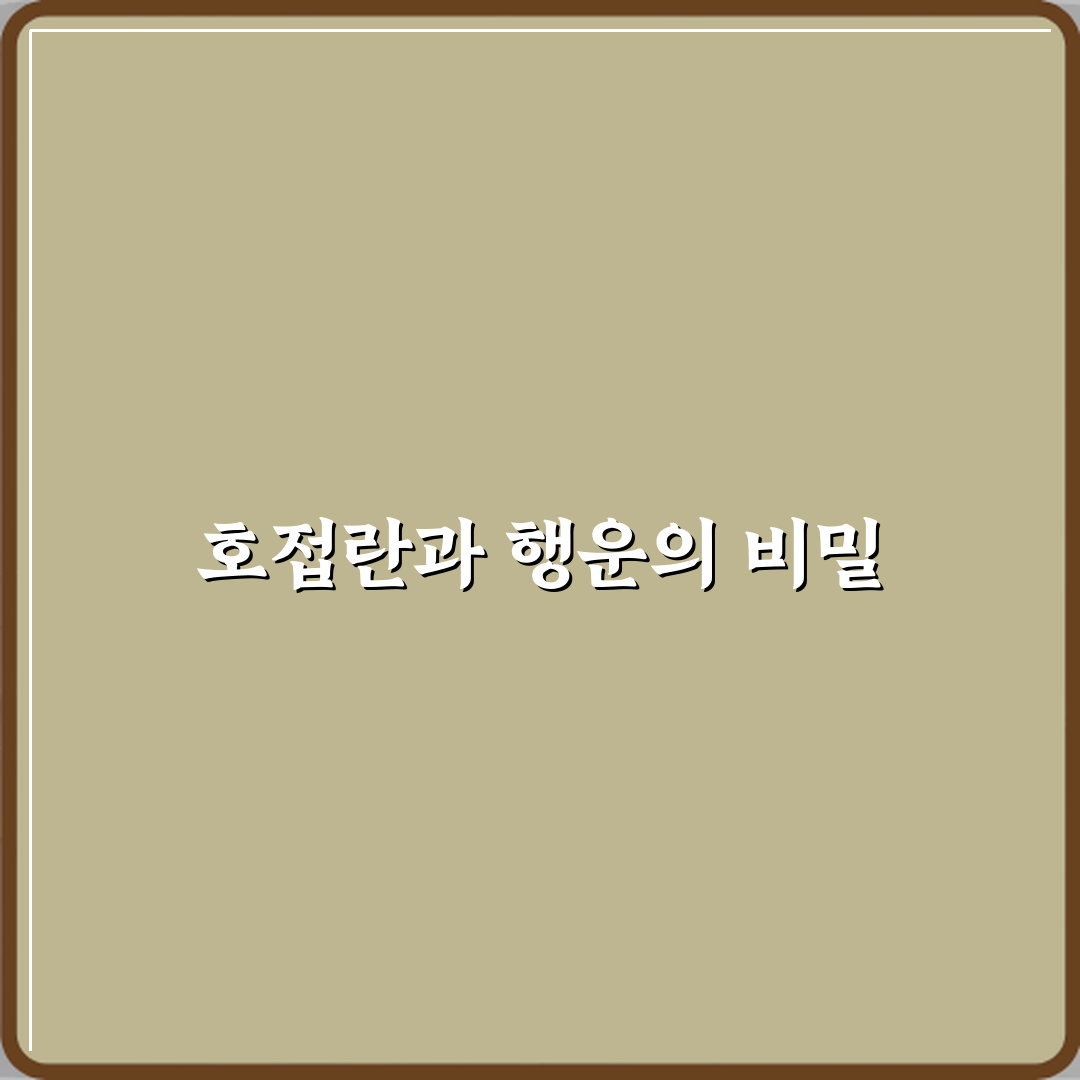 호접란이 행운과 복을 상징하게 된 이유 심층분석 7가지 핵심 포인트